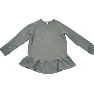 Childhoods Clothing Anchor Peplum Crew Sweatshirt